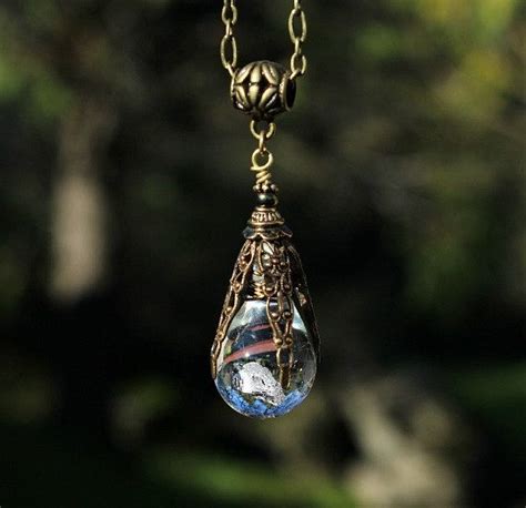 Lord of the Rings inspired Hobbit ARKENSTONE, Quartz Crystal necklace encased in mo… | Quartz ...