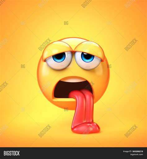 Exhausted Emoji Image & Photo (Free Trial) | Bigstock