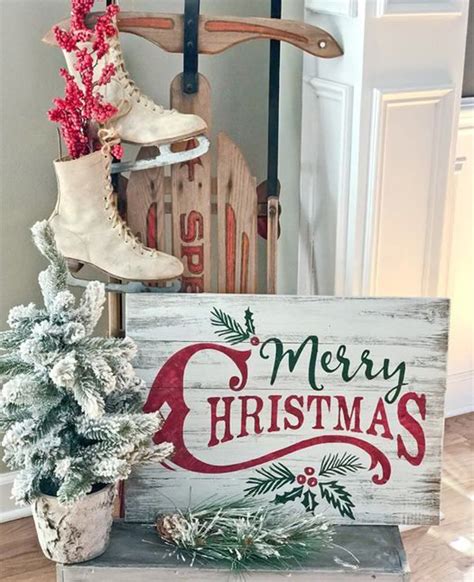 stylish-christmas-pallet-sign-designs | HomeMydesign