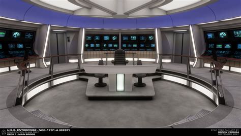 Donny Versiga - U.S.S. Enterprise NCC-1701-A Main Bridge -- Star Trek V ...