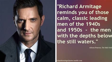 Richard Armitage praise