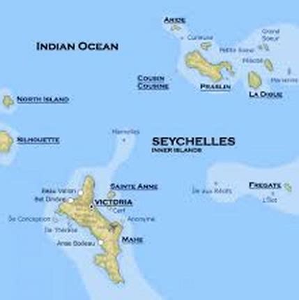 Victoria Seychelles Map