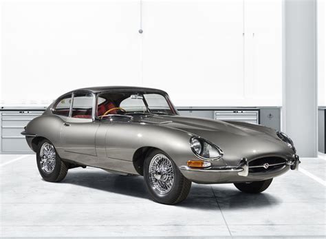 jaguar revives the classic e-type sports car from 1960's