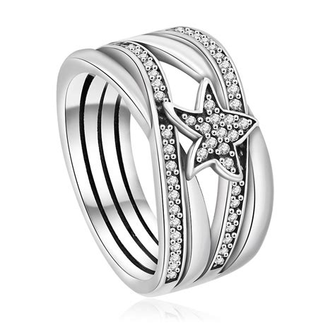 925 Sterling Silver Star Ring Boutique Wholesale | JR Fashion Accessories