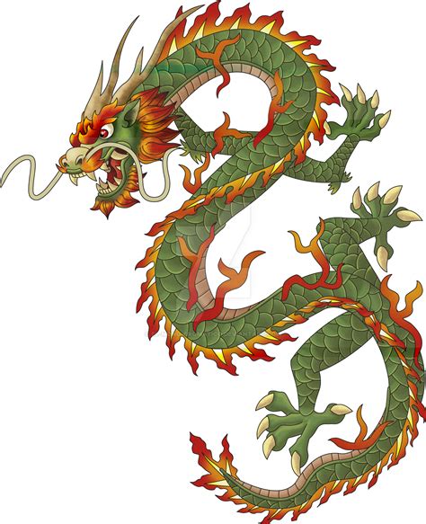 Chinese dragon by El-Mono-Cromatico on DeviantArt