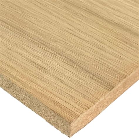 MDF Board Oak Faced 2440 x 1220 x 18mm - Myers Building & Timber Supplies