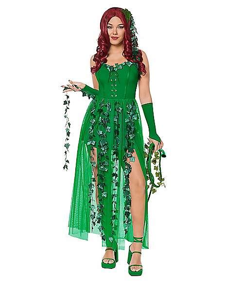 Adult Poison Ivy Dress Costume - DC Villains - Spirithalloween.com