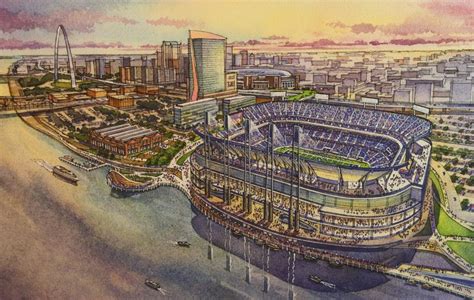 New design: Stadium beside dome in St. Louis – StadiumDB.com