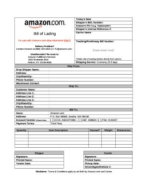 Amazon Receipt Template PDF: Complete with ease | airSlate SignNow