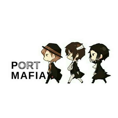 Port Mafia ~ Nakahara Chuuya, Dazai osamu, Akutagawa Ryuunosuke Dazai Bungou Stray Dogs, Stray ...