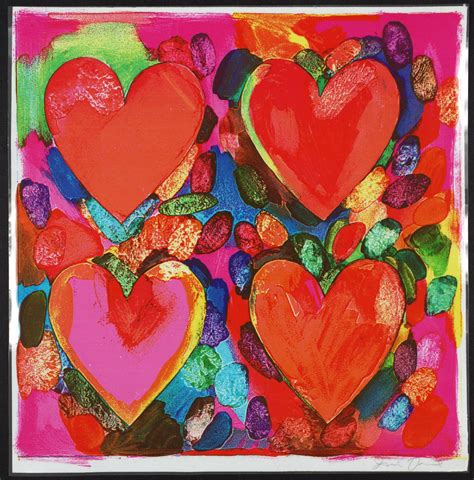 ‘Four Hearts’, Jim Dine, 1969 | Tate