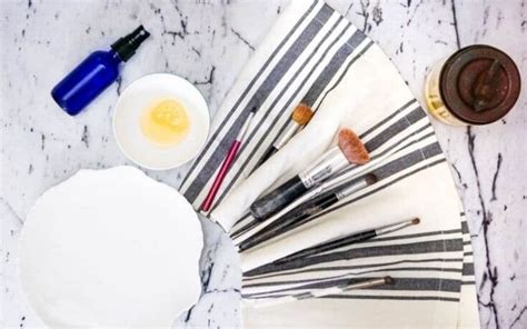 DIY Makeup Brush Cleaner - Going Zero Waste