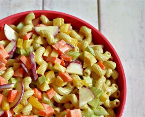 Creamy ‘n’ Crunchy Pasta Salad - Pasta Salads - Kosher Recipe