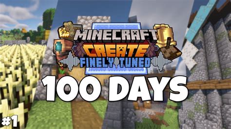 100 Days in Minecraft Create Mod (Livestream #1) - YouTube