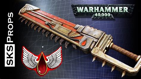 How to Make a Warhammer 40k Chainsword Foam DIY Cosplay Tutorial with ...