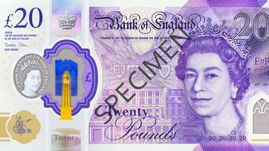 Bank of England unveils design for 'most secure ever' £20 note | Money News | Sky News