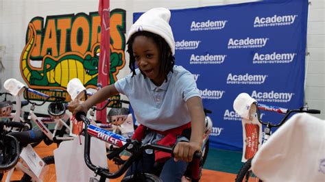 Season of Giving Continues: Academy Sports Gives 100 Bikes to Green ...