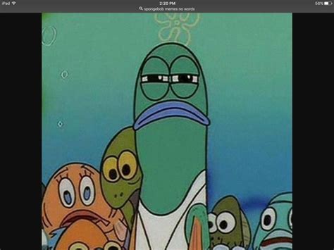 blank-meme-template-spongebob-disappointed-green-fish – Comics And Memes