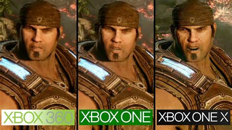 Gears of War 3 | Xbox 360 vs Xbox One vs Xbox One X | 4K Graphics ...