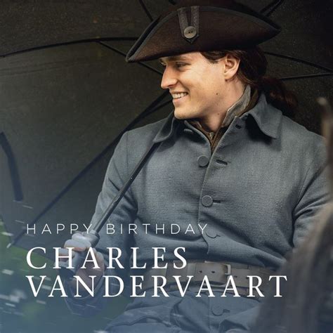 Outlander on Instagram: "It's @charles_vandervaart's first birthday as ...