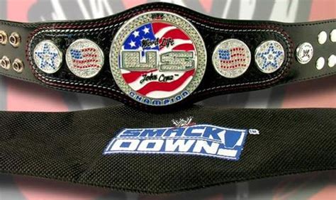 John Cena Spinner United States Championship Replica Title Belt ...