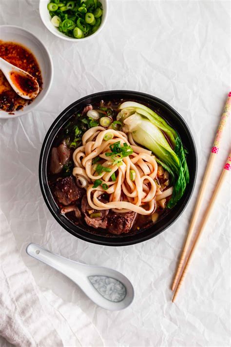 Taiwanese Spicy Beef Noodle Soup (Instant Pot) | Sift & Simmer