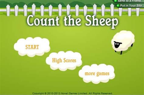 Count the Sheep - a free math game! | Kindergarten math games, 1st ...