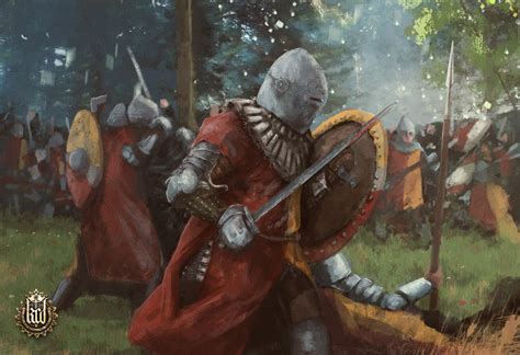 #436739 warrior, Kingdom Come: Deliverance, artwork, forest, knight - Rare Gallery HD Wallpapers