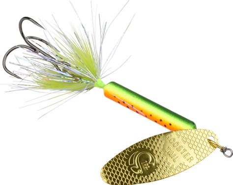 New 2 x Yakima Bait Rainbow 1/8 oz Wordens Sonic Rooster Tail Spinners ...