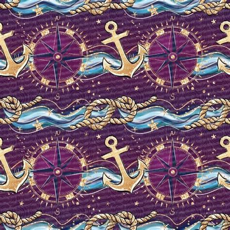 Nautical Anchor | Enchanted Fabrics