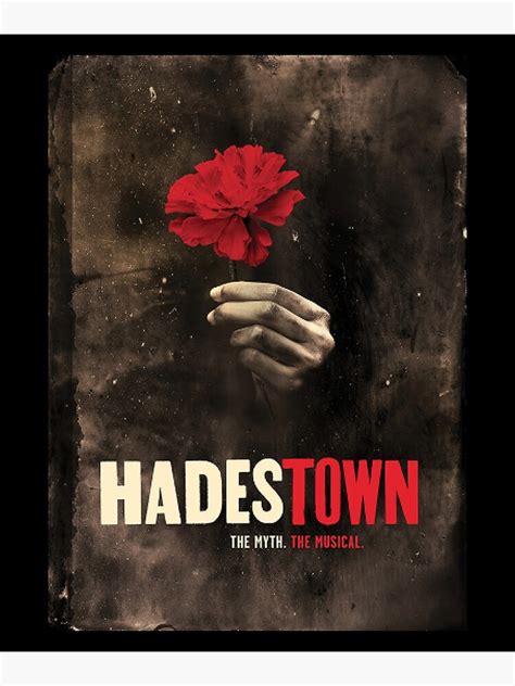 "Hadestown - Hadestown flower - Hadestown The Musical" Poster for Sale by Hajaki | Redbubble