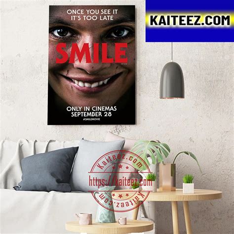 SMILE New Poster Movie Art Decor Poster Canvas - Kaiteez