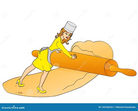 Pizza Dough Rolling Pin Stock Illustrations – 620 Pizza Dough Rolling Pin Stock Illustrations ...