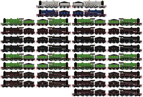 LNER B12 base V2 by BaconOverlord582 on DeviantArt