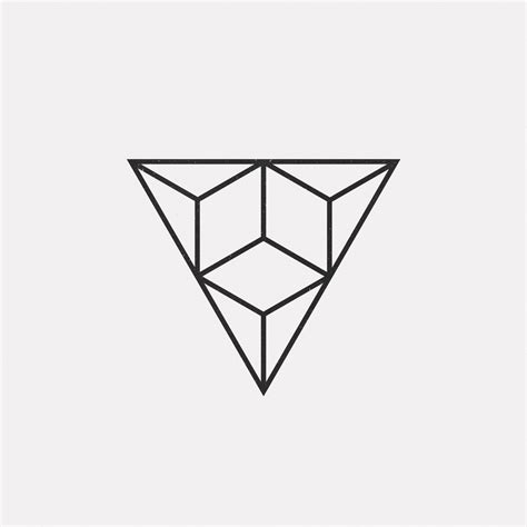 dailyminimal | Geometric symbols, Geometric tattoo, Geometric