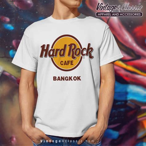 Hard Rock Cafe Bangkok Shirt - Vintagenclassic Tee