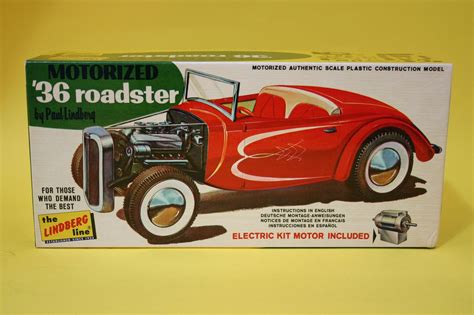 Vintage Rare Lindberg Toy Car Ford A Rod 1960 Motorized '36 Roadster USA made | eBay in 2021 ...