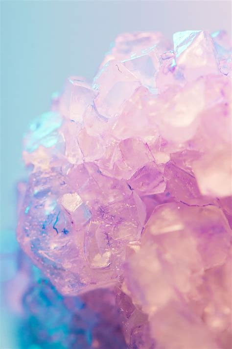 purple, cyrstal quarts stone, purple gemstone, rock, crystal, formation, pink, selective focus ...