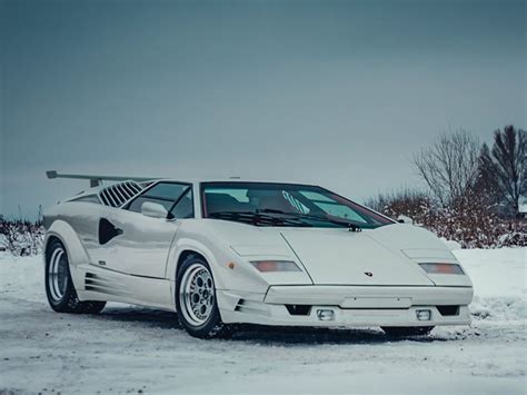 Lamborghini Countach 25th Anniversary Edition at Auction - TeamSpeed