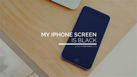 My iPhone Screen Is Black! Here's The Real Reason Why.