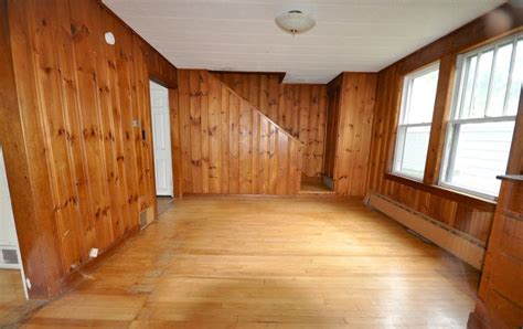 Knotty Pine Paneling Refresh | Knotty pine paneling, Knotty pine walls, Pine walls