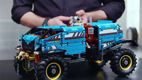 LEGO Technic 42070 6x6 All Terrain Tow Truck - Designer Video - YouTube