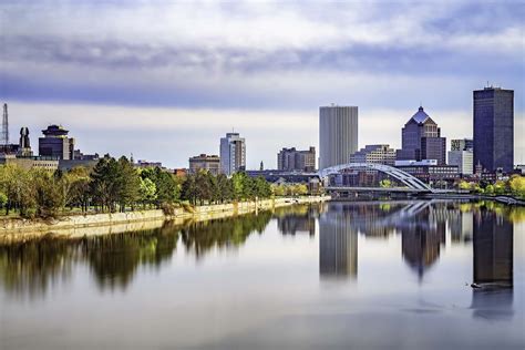 City of Rochester Skyline - Trick of the Light Photography