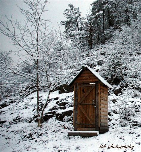 outhouse in the snow...brrr! lkb photography | Rustic outhouse ...