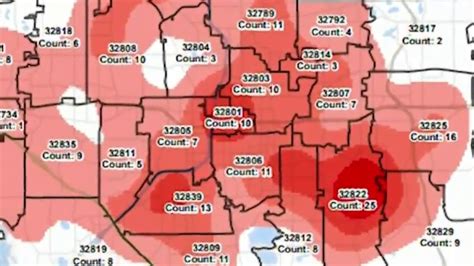 Map shows coronavirus hot zones in Orange County - YouTube