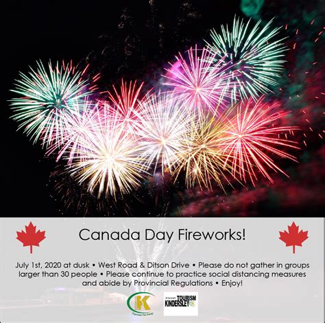 Canada Day Fireworks! - Town of Kindersley