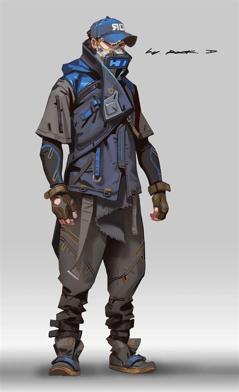 ArtStation - Cyberpunk style suit for myself, Rock D | Cyberpunk ...