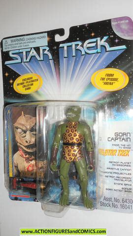 Star Trek GORN CAPTAIN playmates toys action figures moc mip mib ...