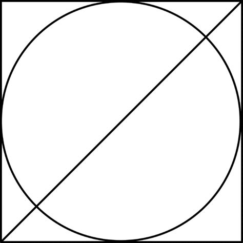 Square Circumscribed About A Circle | ClipArt ETC