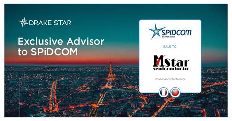 Advisor to SPiDCOM and its shareholders on the sale to MStar Semiconductor